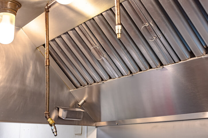 commercial kitchen exhaust hood