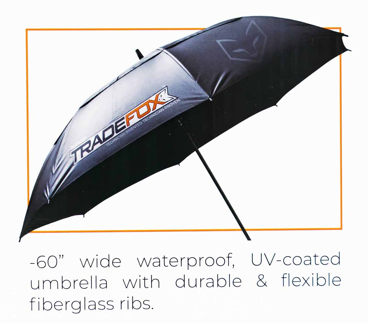 Magnetic Umbrella 60" wide, UV-Coated Magnetic Umbrella